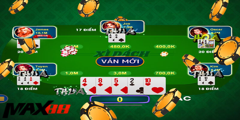 Tân thủ nên đầu tư vốn nhỏ lẻ khi mới chơi xì dách Max88